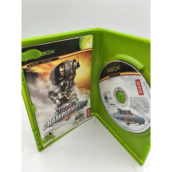 Unreal Championship (Original Xbox) Complete w/ Manual CIB - Tested - Picture 6 of 8
